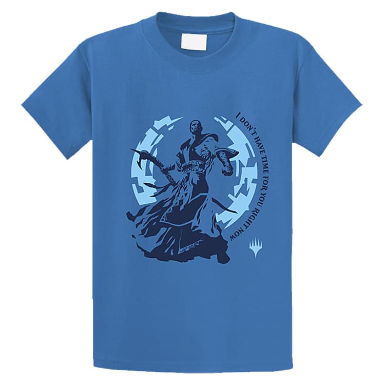 Planeswalker 2020 Teferi I Don't Have Time T-Shirt for Magic: The