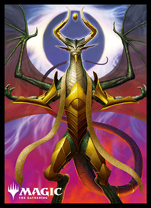 プレイヤーズカードスリーブ『灯争大戦』《龍神、ニコル・ボーラス