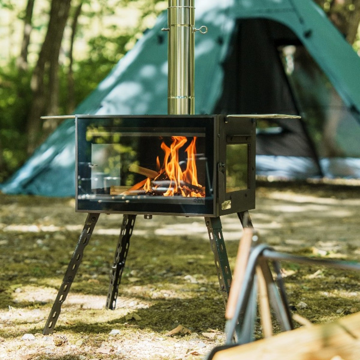 今季販売終了】アウトドア薪ストーブ オーラ FG / Woodstove AURA FG