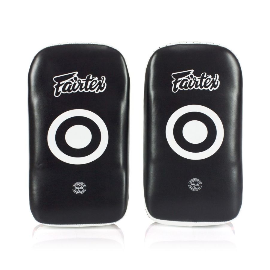 Fairtex キックミット KPLC2 | 本革製 高耐久カーブデザイン