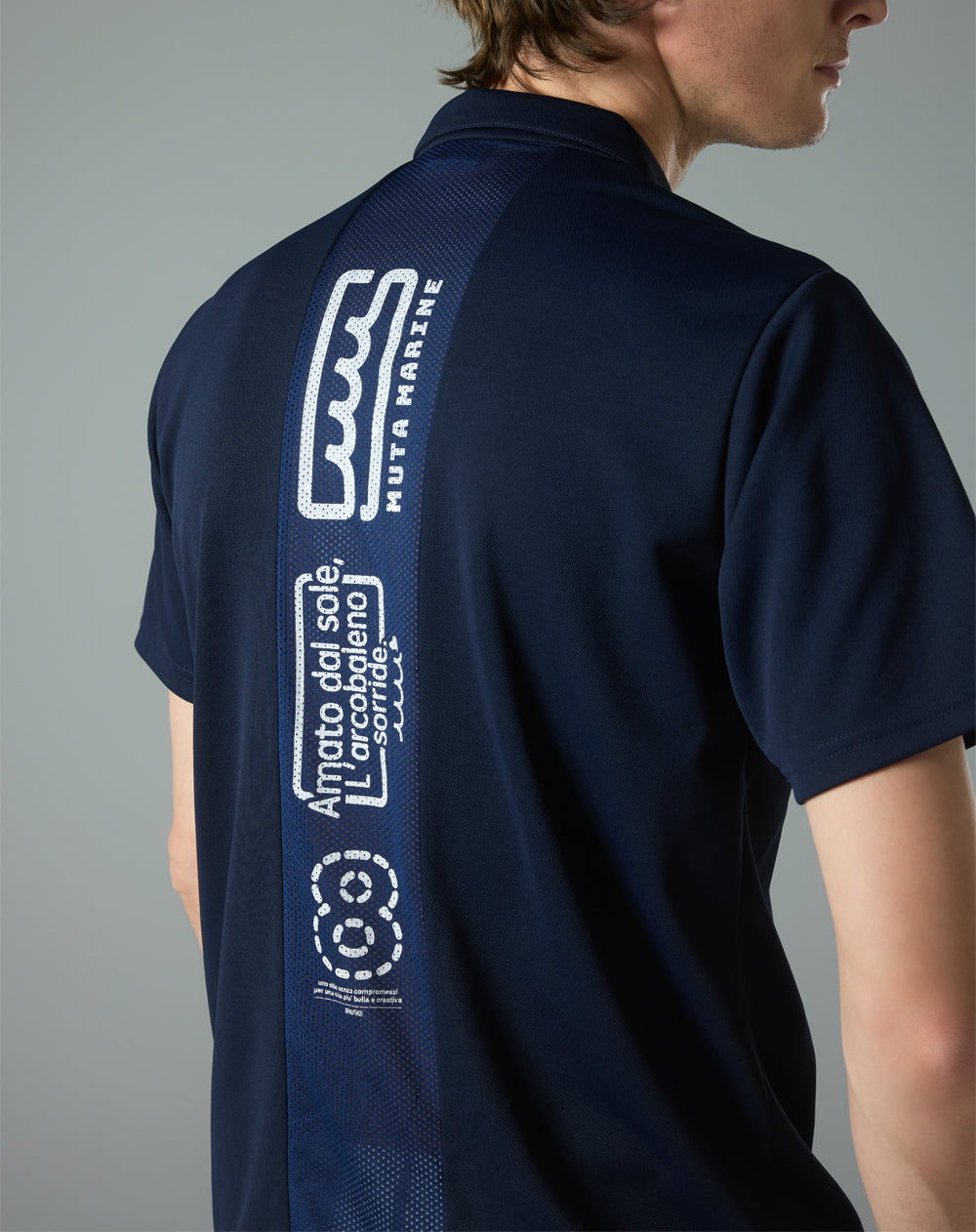 ハーフジップ ポロシャツ [全3色] – muta Online Store