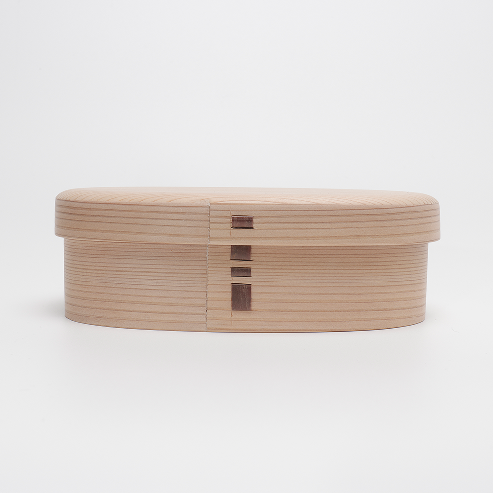 白木 漆 おさなご弁当箱 300ml 390ml 二段 | 柴田慶信商店 秋田県大館市