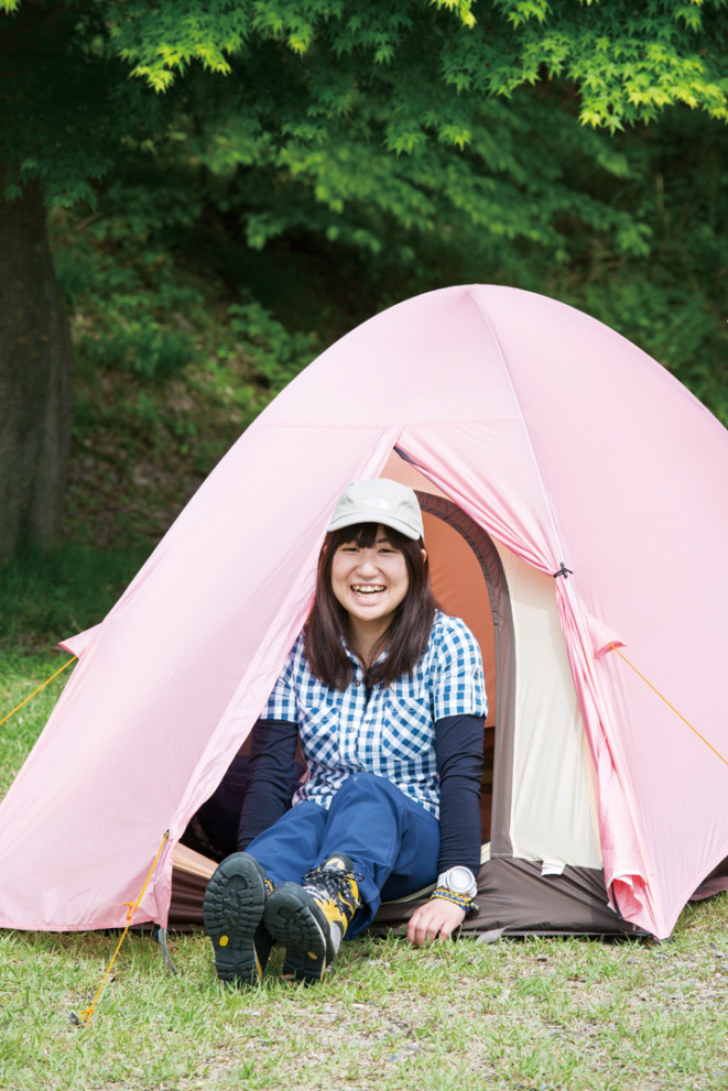 おとな女子登山部が選んだ夏のテント泊ギア つじまいのテント選び