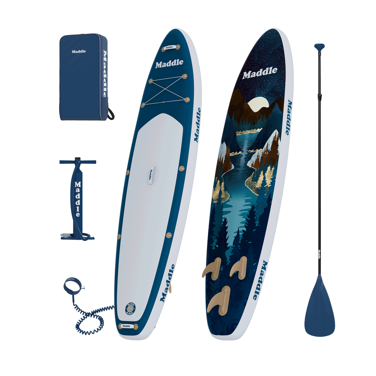 Get Stargazer Inflatable Paddle board SUP - 10'6” | Maddle SS24