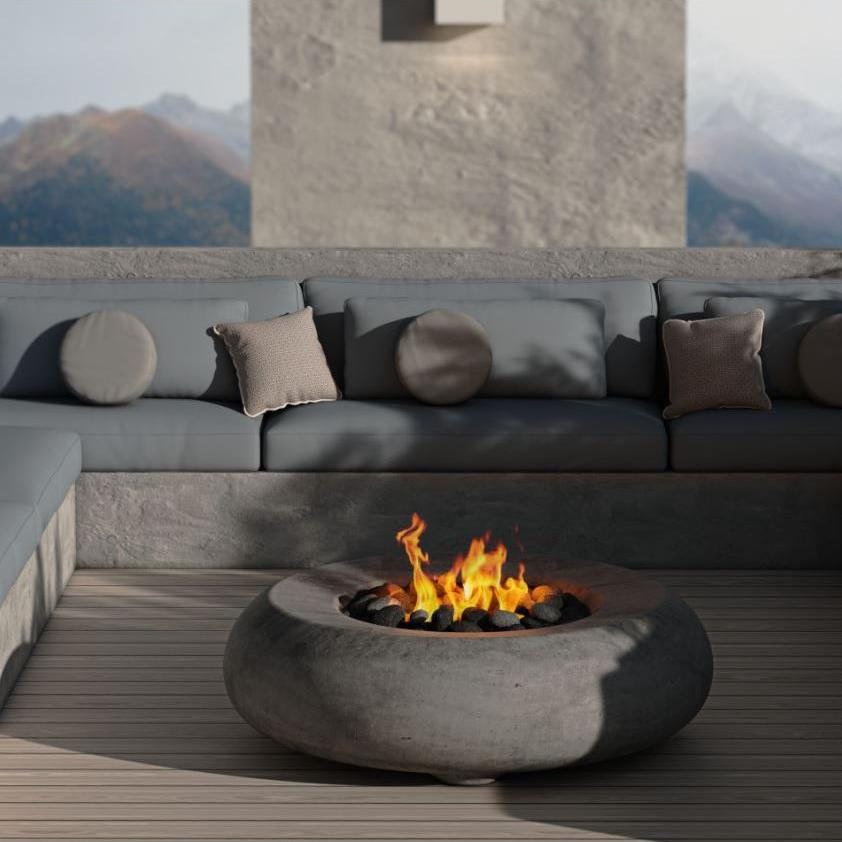 The Pie Fire Pit / Fire Bowl - Natural Color – Malibu Market Design
