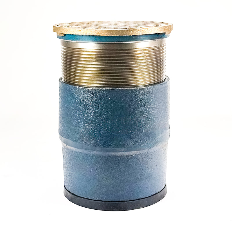 Zurn ZB1400 Adjustable Cleanout - Polished Bronze Finish