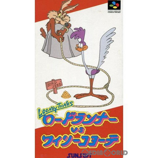 SFC]LOONEY TUNES(ルーニーテューンズ) ロードランナーVSワイリーコヨーテ