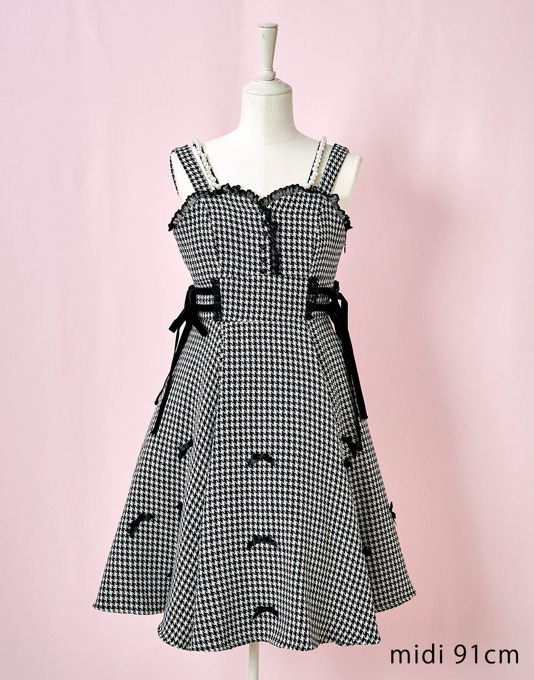 Check and ribbon waltz ワンピース – mellfy memory
