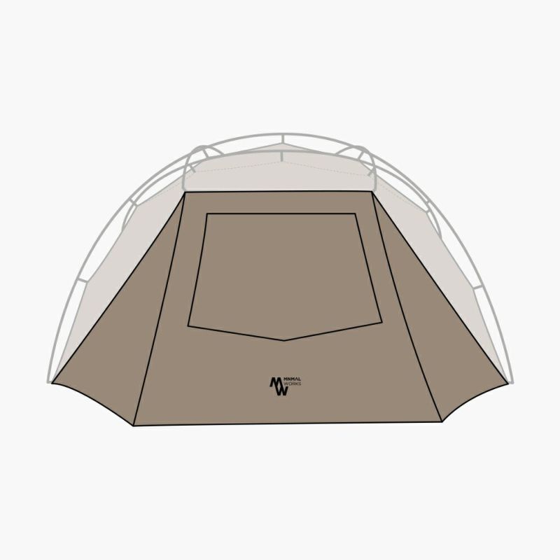 GLAMOUR SHELTER D PLUS DOOR/M GRAYグラマーシェルターDプラス ドア