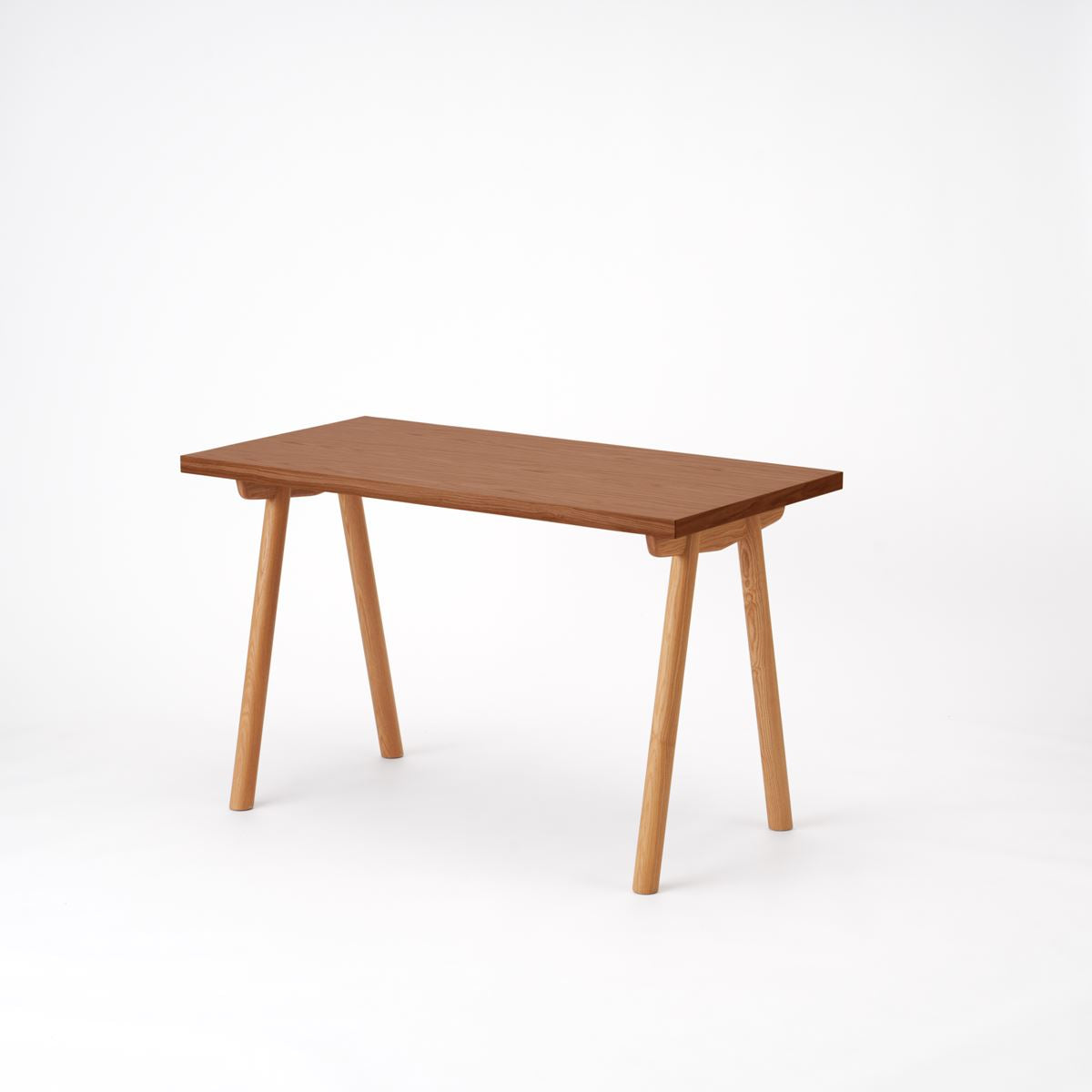 ENEN(エネン) KUUM Table W1200×D600 オーク突板ブラウン 木脚 V
