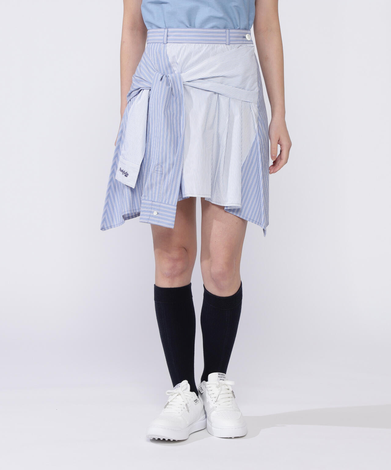 パーリーゲイツ ジャガード スカート アーガイル柄 ゴルフウェア 2021