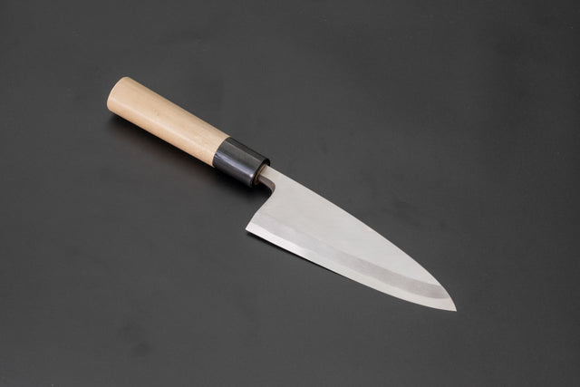 青紙鋼出刃（水牛柄） – 宮文