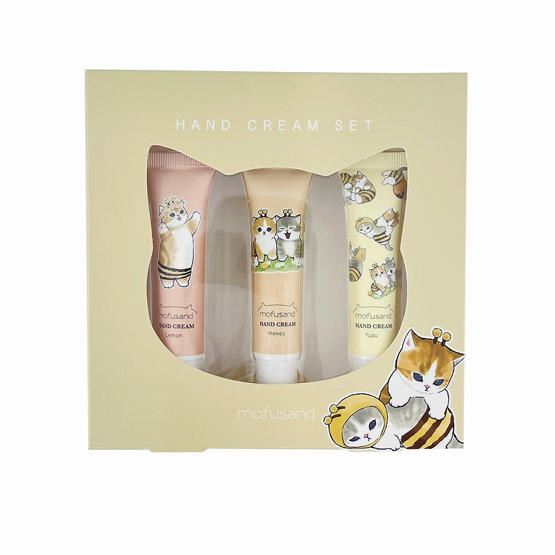 mofusand ハンドクリーム 3Pセット(ハチにゃん) | mofusandもふもふ