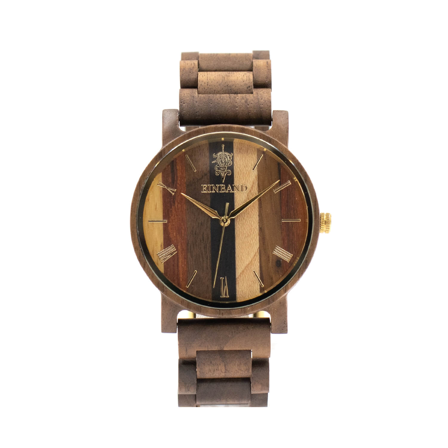 公式】EINBAND アインバンド 天然木 木製 腕時計 メンズ 40mm｜木の