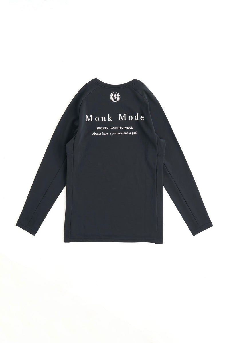SPORTY LONG T-SHIRT - Black – MONK MODE