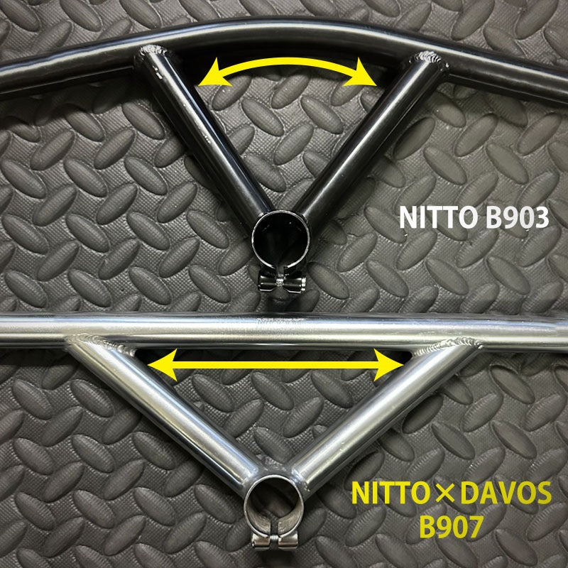 DAVOS x NITTO B907 BULLMOOSE BAR (BLACK) – BICYCLE STUDIO MOVEMENT