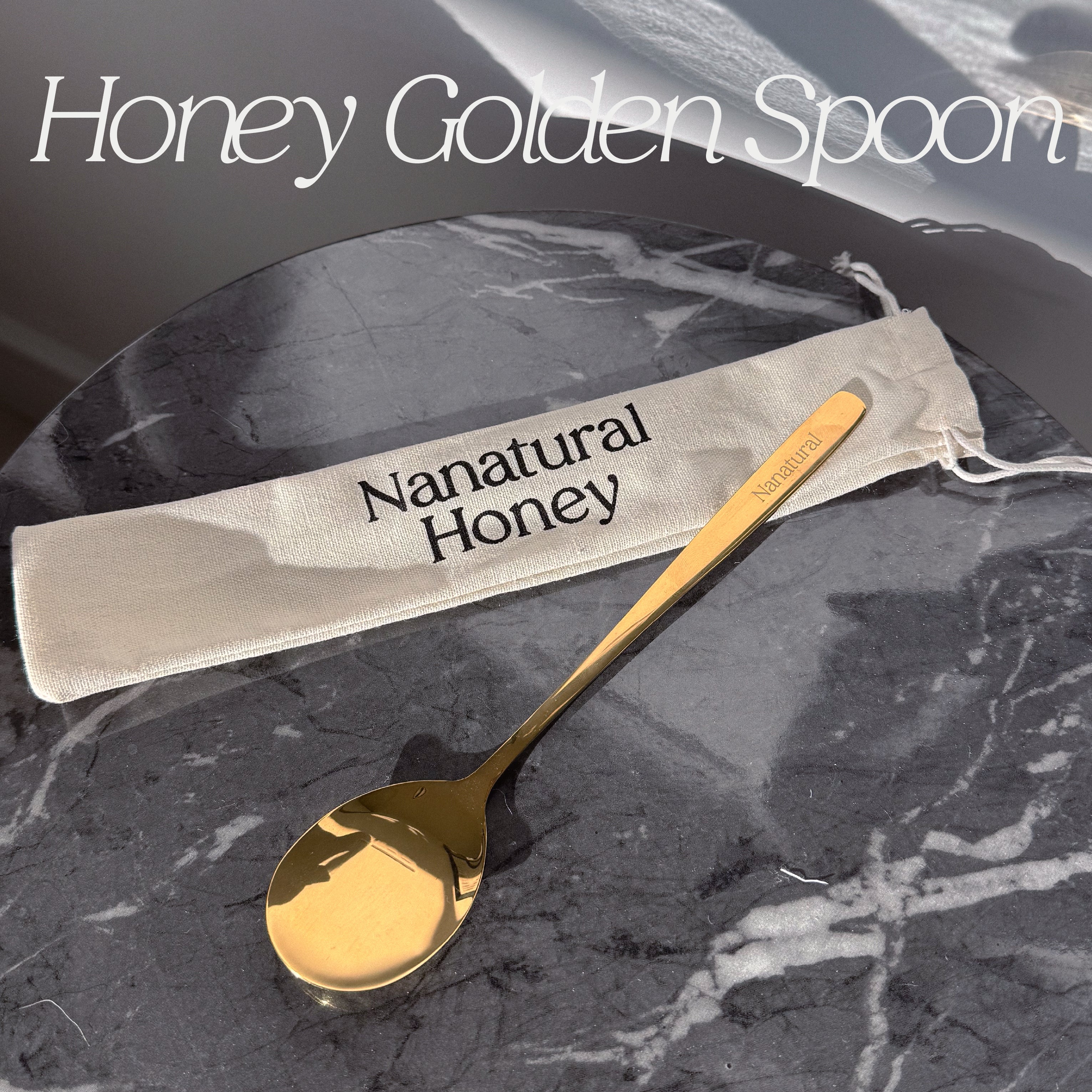 Honey Gold Spoon – Nanatural Honey