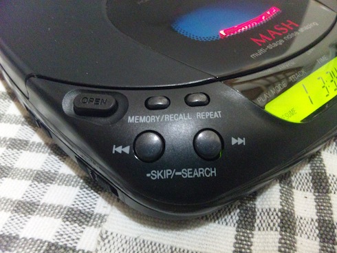 Panasonic PORTABLE CD PLAYER SL-S350