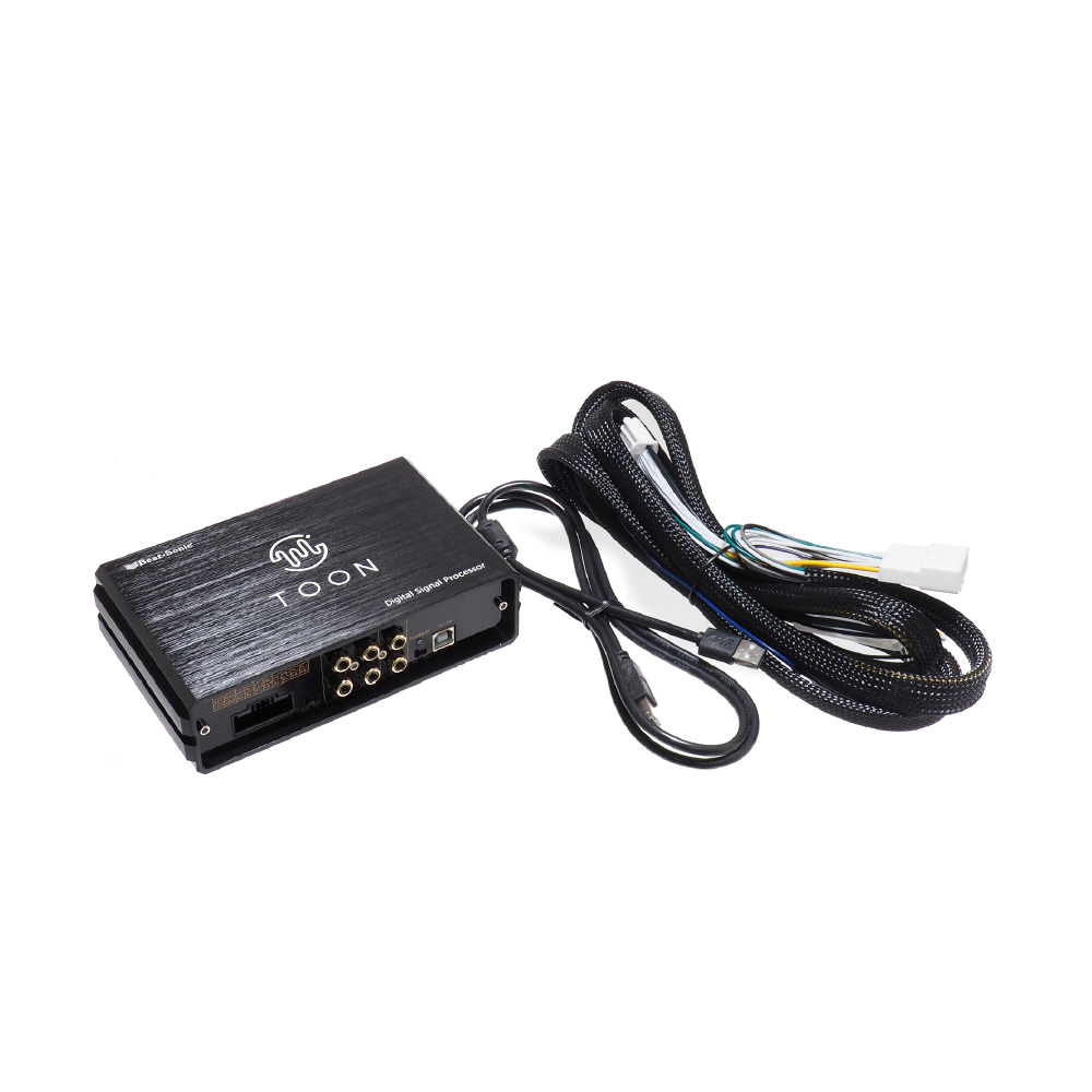 純正オーディオの音が“贅沢なサウンド”にDSP機能付きアンプ［ TOON