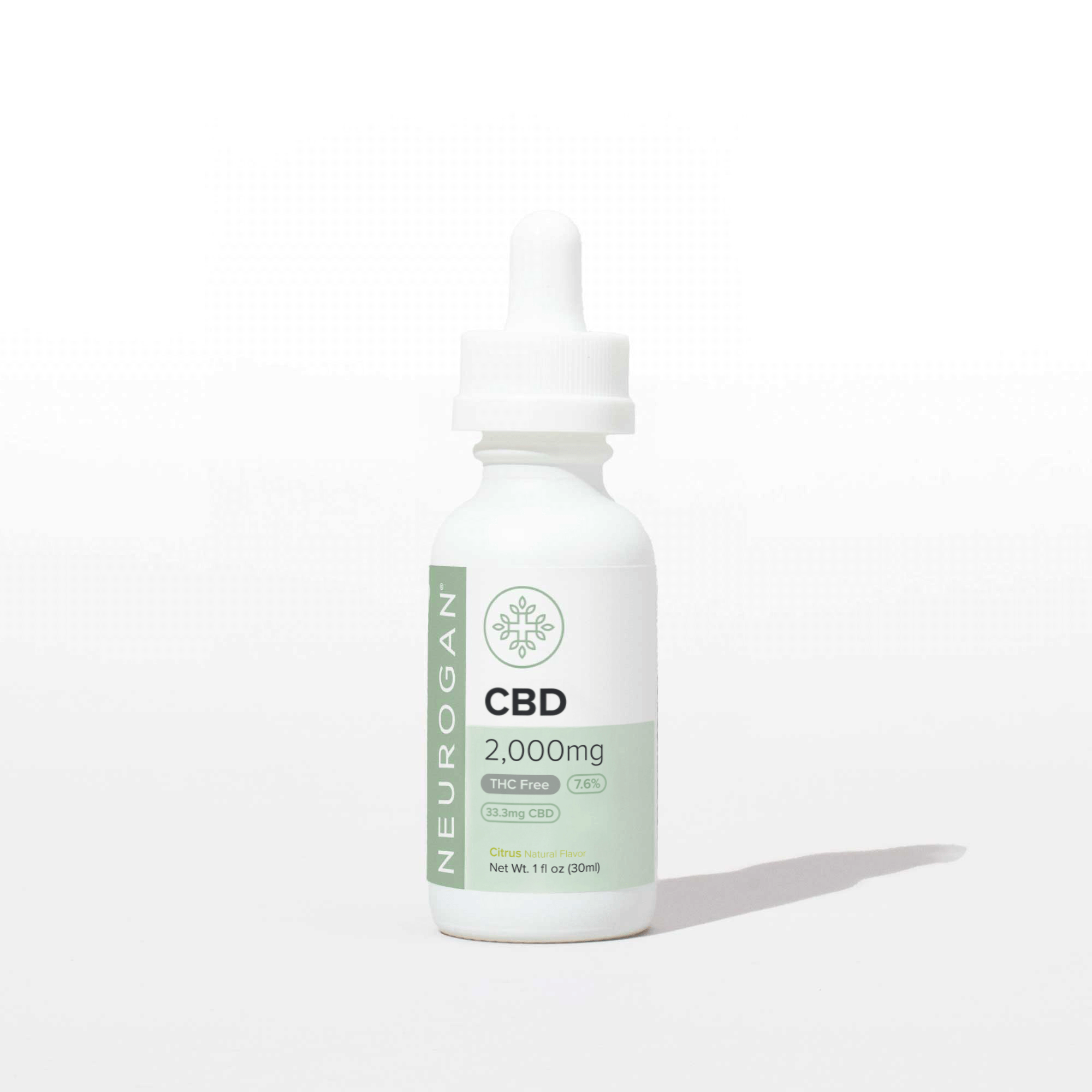 2000mg Broad Spectrum CBD Oil | 1oz, Natural, Vegan – Neurogan