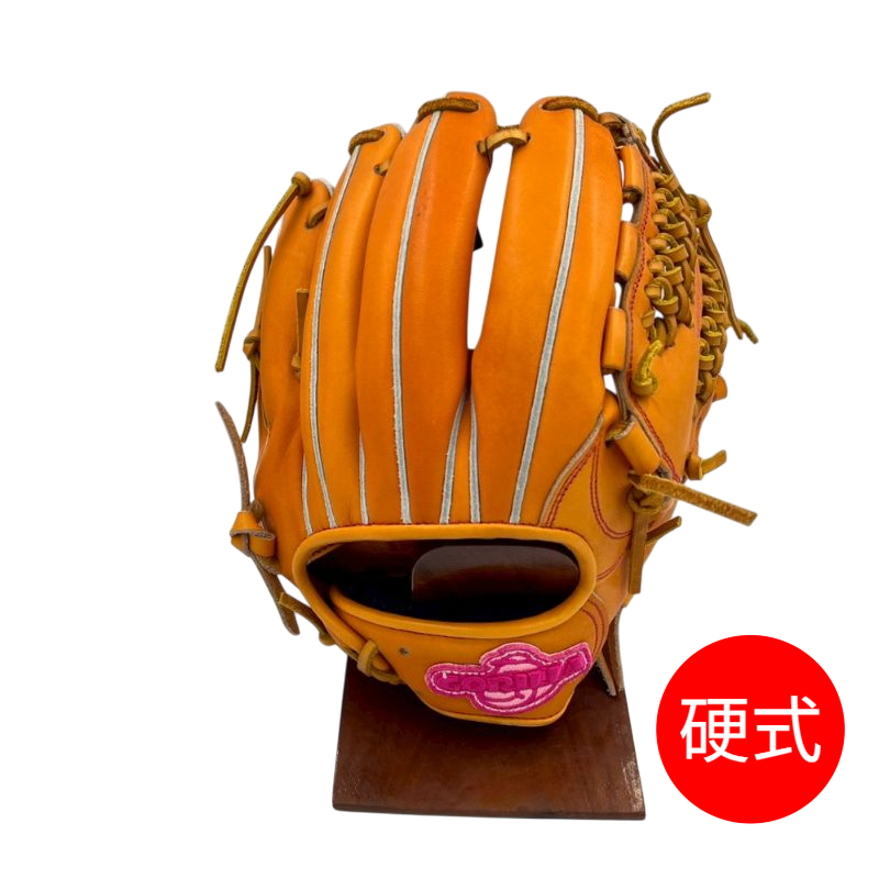 GORILLA 硬式野球グローブ 右投げ イエロー ごりら印の野球用品 硬式