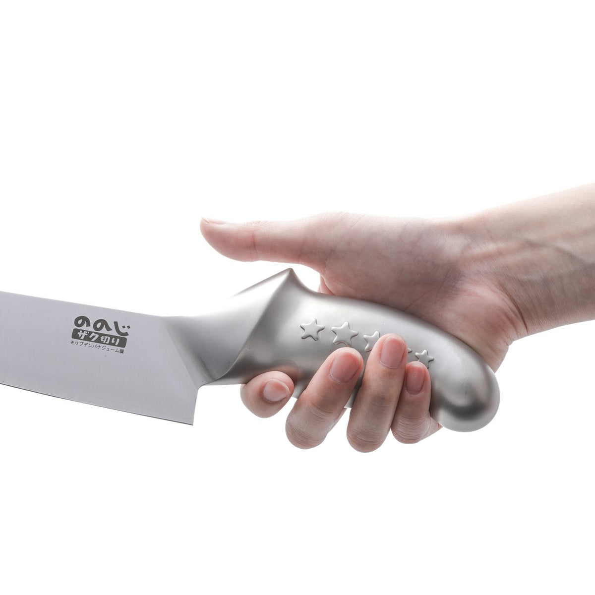 大量調理のタテ切り作業が楽になるプロ仕様包丁『プロ・ザク切り包丁21