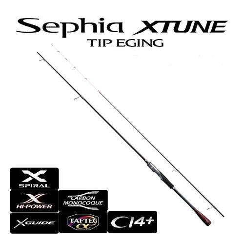 Shimano Sephia XTUNE TIP EGING S610L-S Eging Spinning Rod