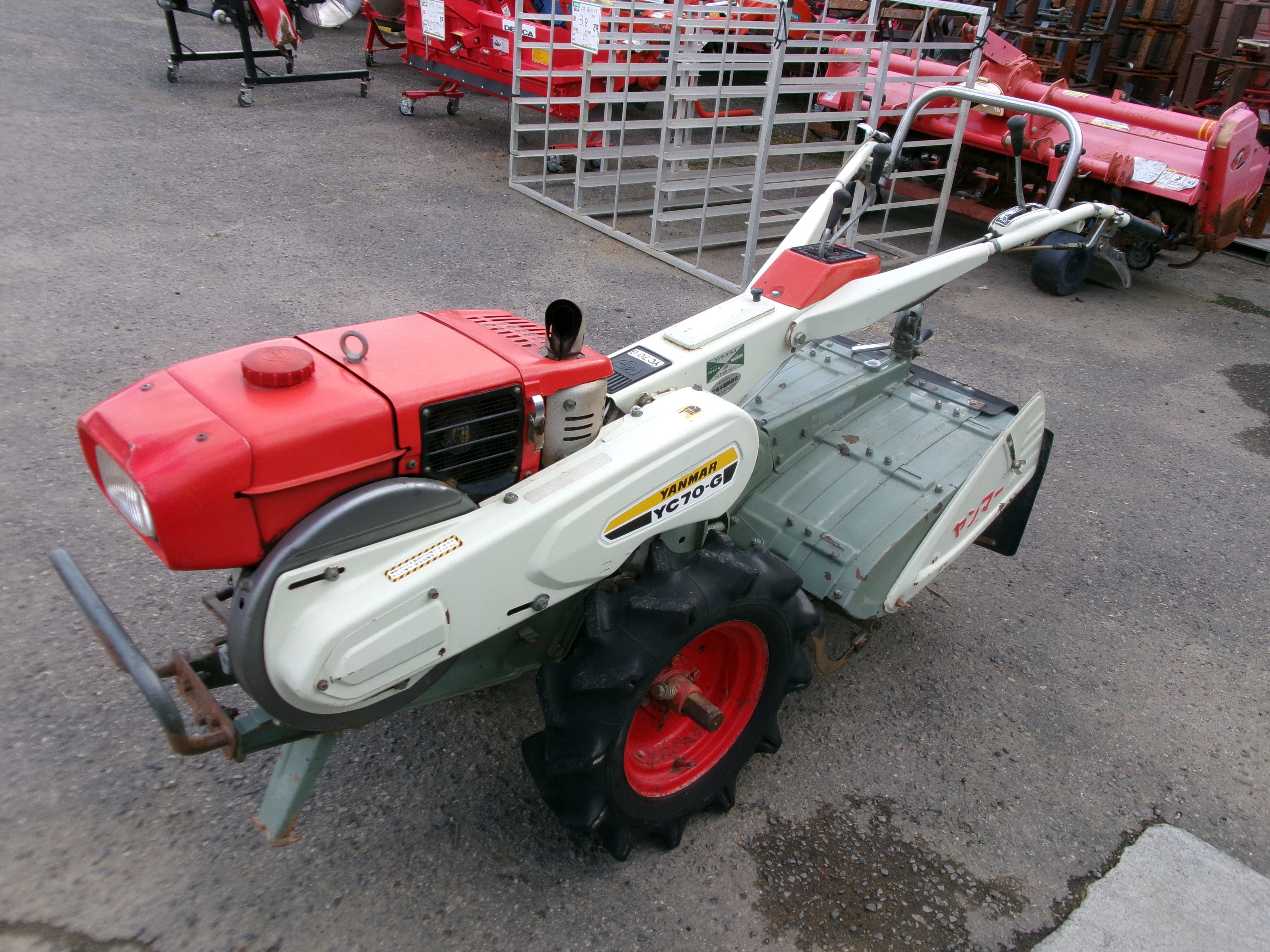 ヤンマー 中古 耕耘機 YC70-G ディーゼル – 農キング