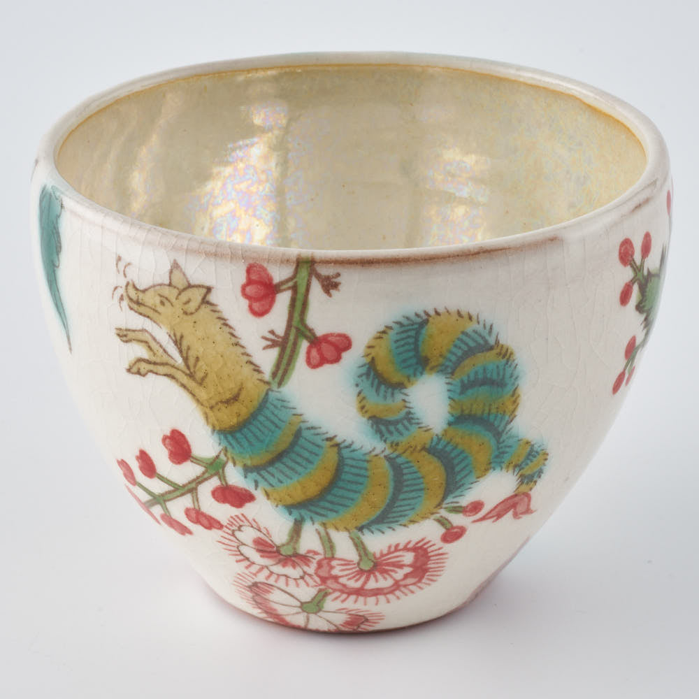 うつつ窯 作家 稲積佳谷 伝説の怪獣 カップ 怪獣 赤 ¥7,700 大人の焼き物