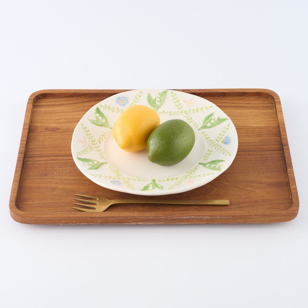 つちのわ 作家 石黒美佐緒 MAY 中皿 ¥7,700 大人の焼き物