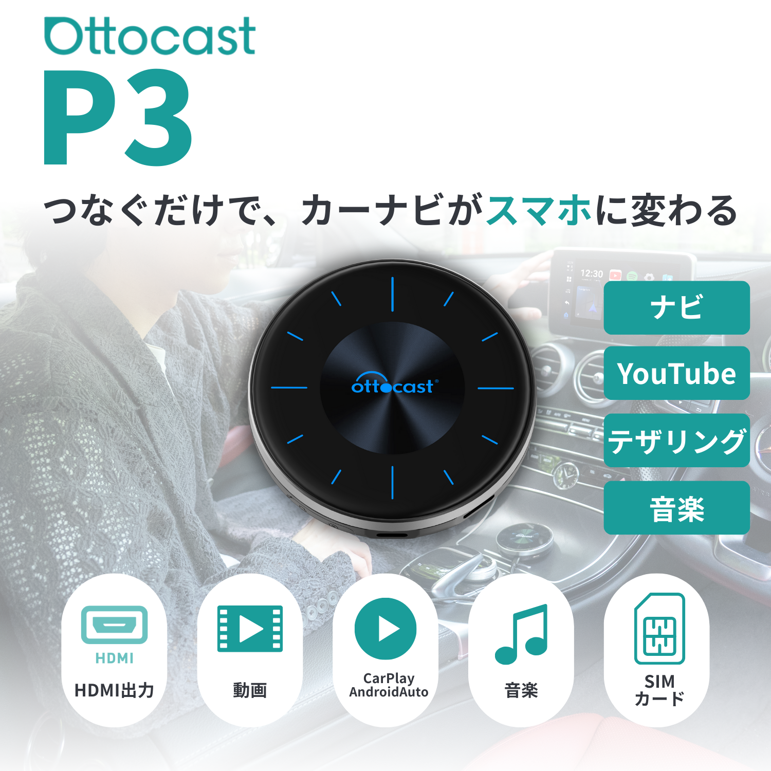 OTTOAIBOX P3 | 2024年日本人気No.1のAI BOX – OTTOCAST（オットキャスト）