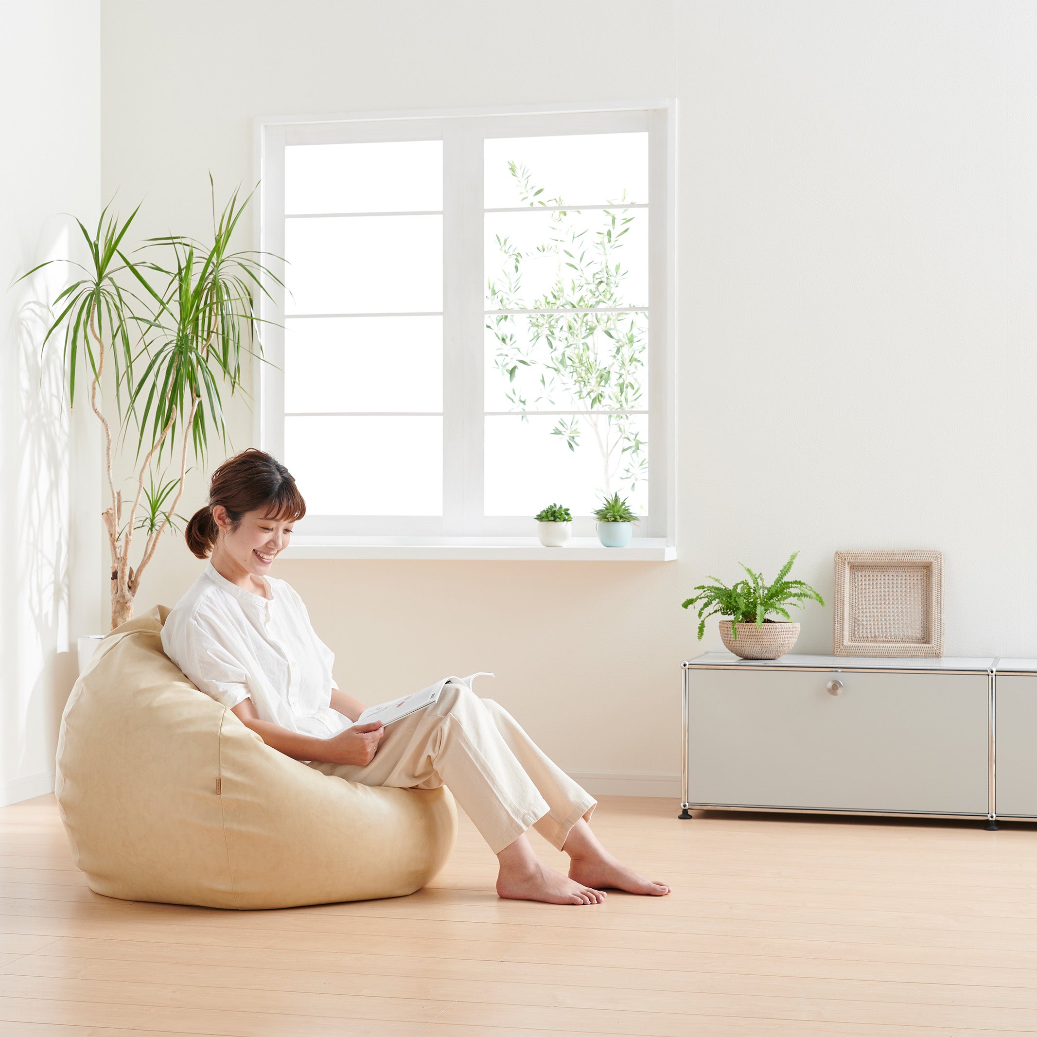 レザービーズクッション – hanalolo