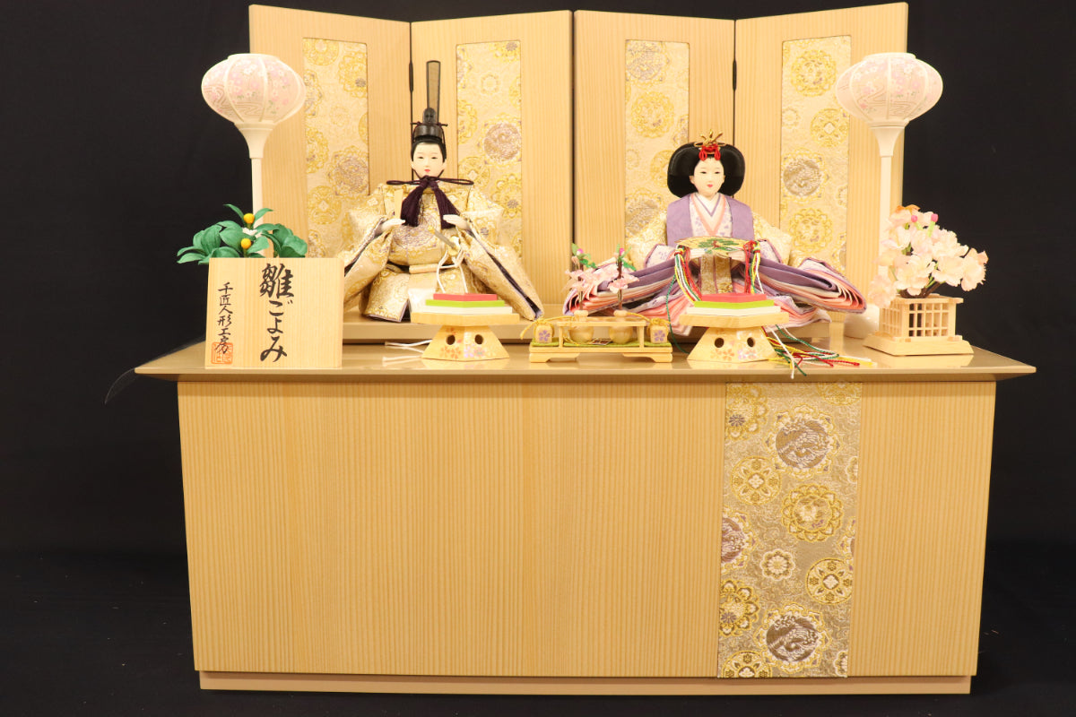 収納親王飾り雛人形セット（65cm×40cm×57cm） – 節句人形の通販サイト