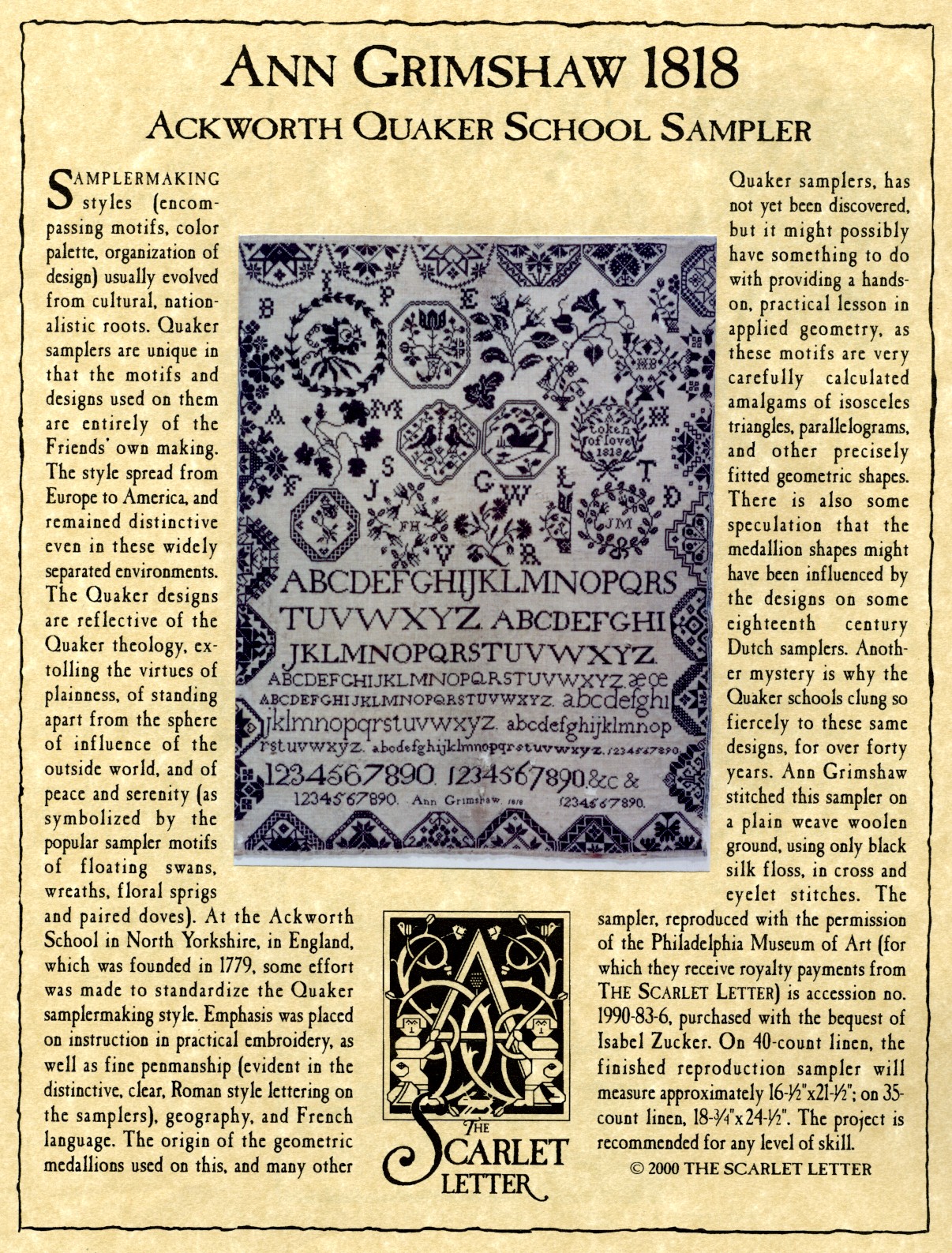 Ann Grimshaw, Creator of Cross