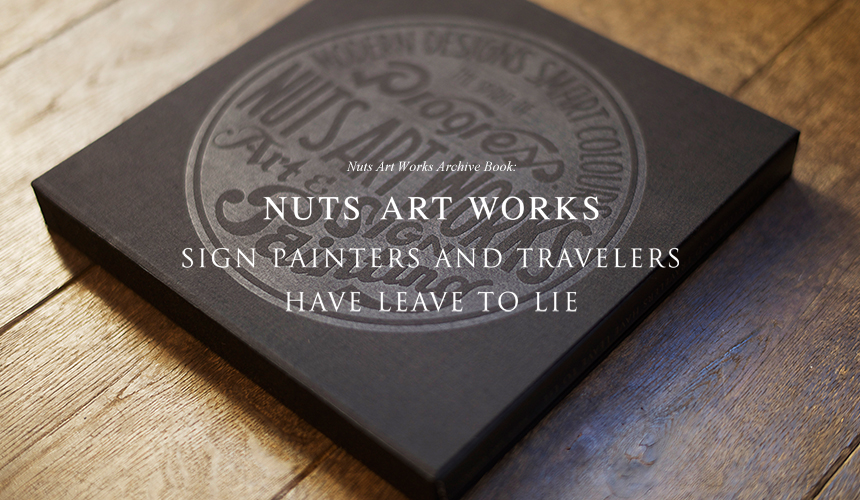 Nuts Art Works Archive Book | OLD JOE BRAND