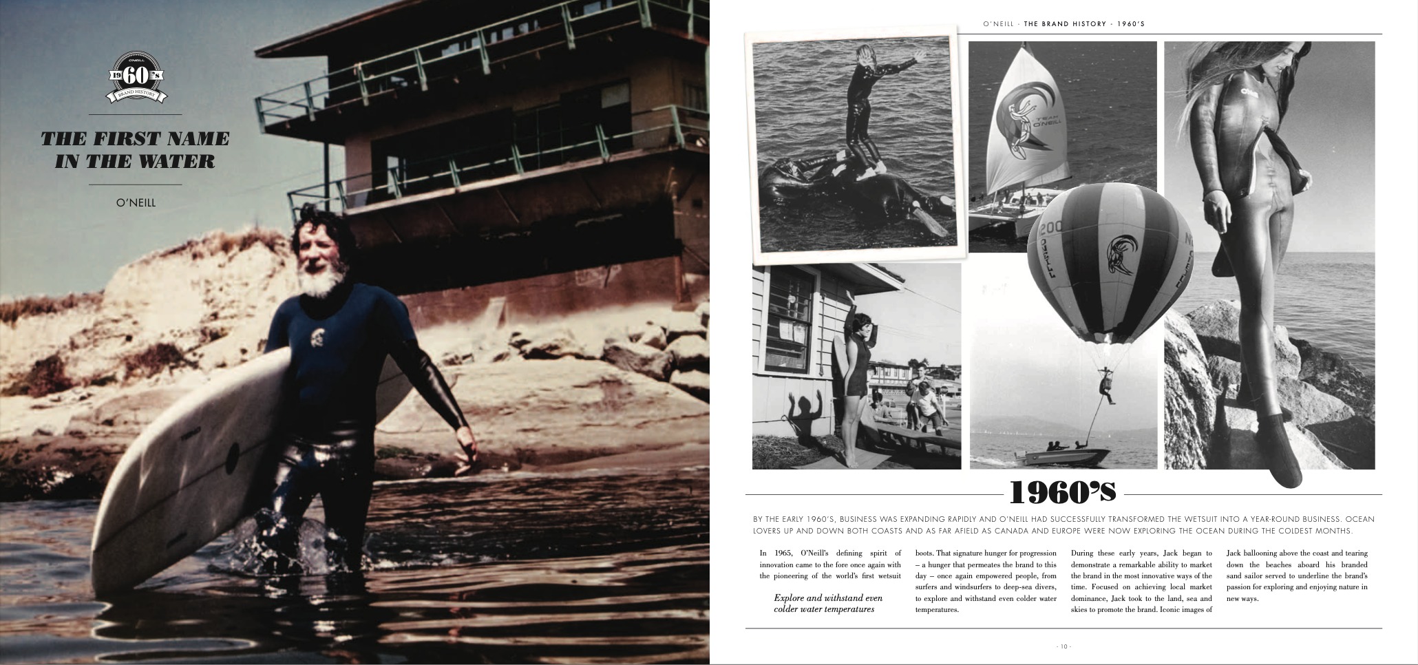 オニール70周年 1960'S - 【公式】オニール（O'NEILL）ブランドサイト