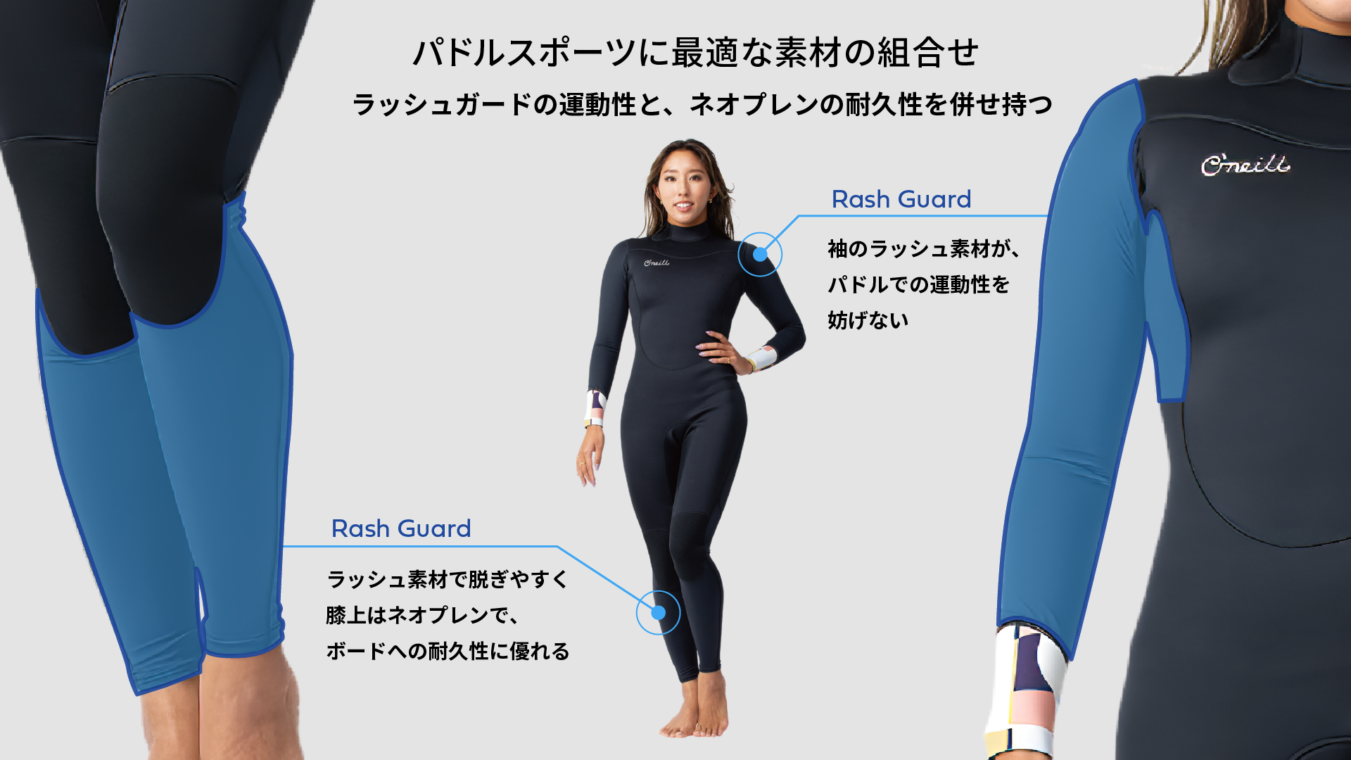 SUPER LITE TROPICAL フルスーツ 1mm(2024春夏) - 【公式】オニール（O