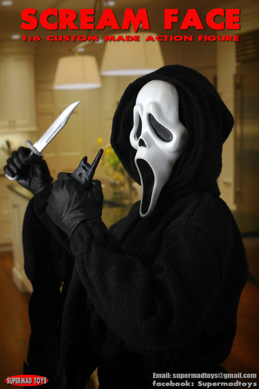 Supermad Toys Scream Face 1/6 Scale Figure | One Sixth Corner