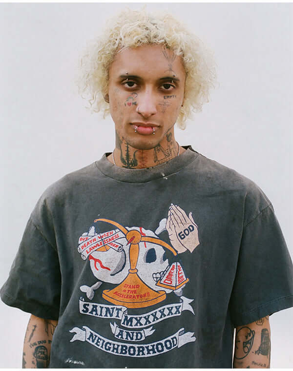 SAINT Mxxxxxx セントマイケル｜STHD . SS TEE PRAY SM HR8-0000-C68