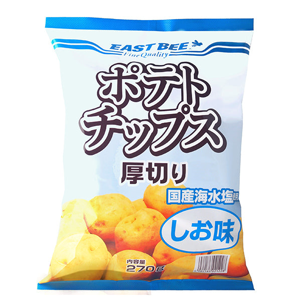 EASTBEE ポテトチップス 塩 270g ( 厚切り / ポテチ / しお / ソルト