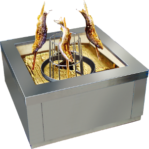 囲炉裏七輪 | ステンレス厨房機器の設計・製造・加工の秋元ステンレス