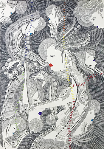 栗田 淳一｜ARTWORKS/ARTISTS｜作品・作家紹介│やまなみ工房