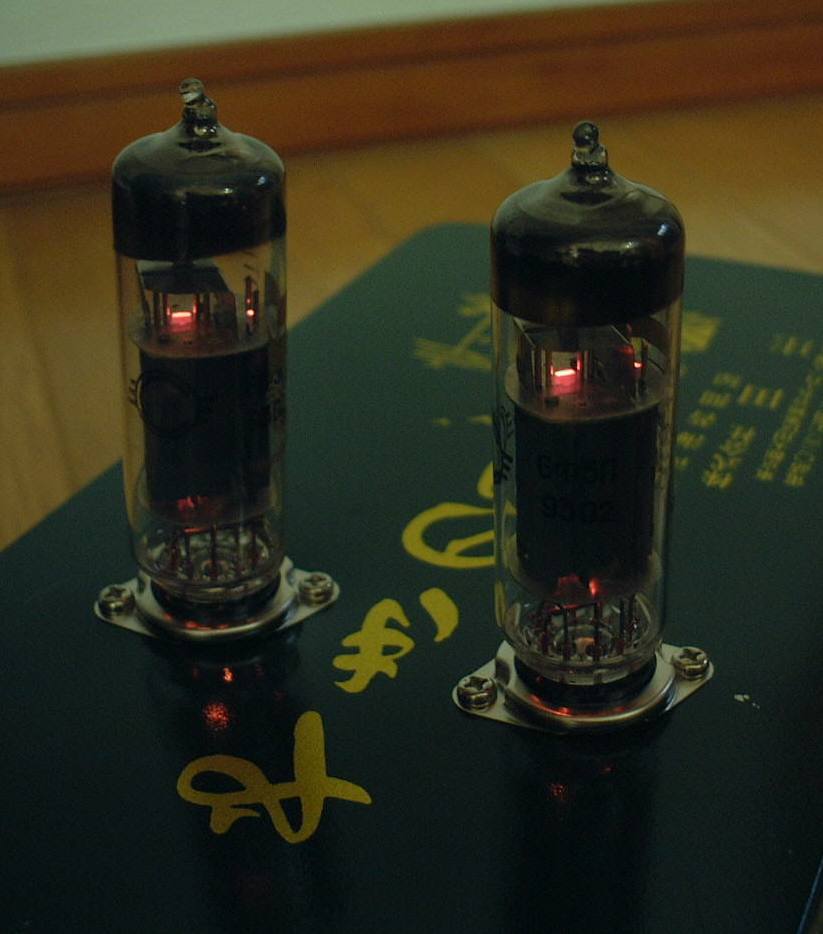 超三極管結合・真空管アンプ