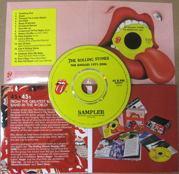 ローリング・ストーンズ CDシングルボックス single box 1971-2006