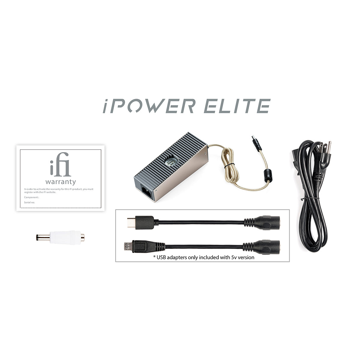 iFi iPower Elite (US) DC Audiophile Power Supply | Audio46