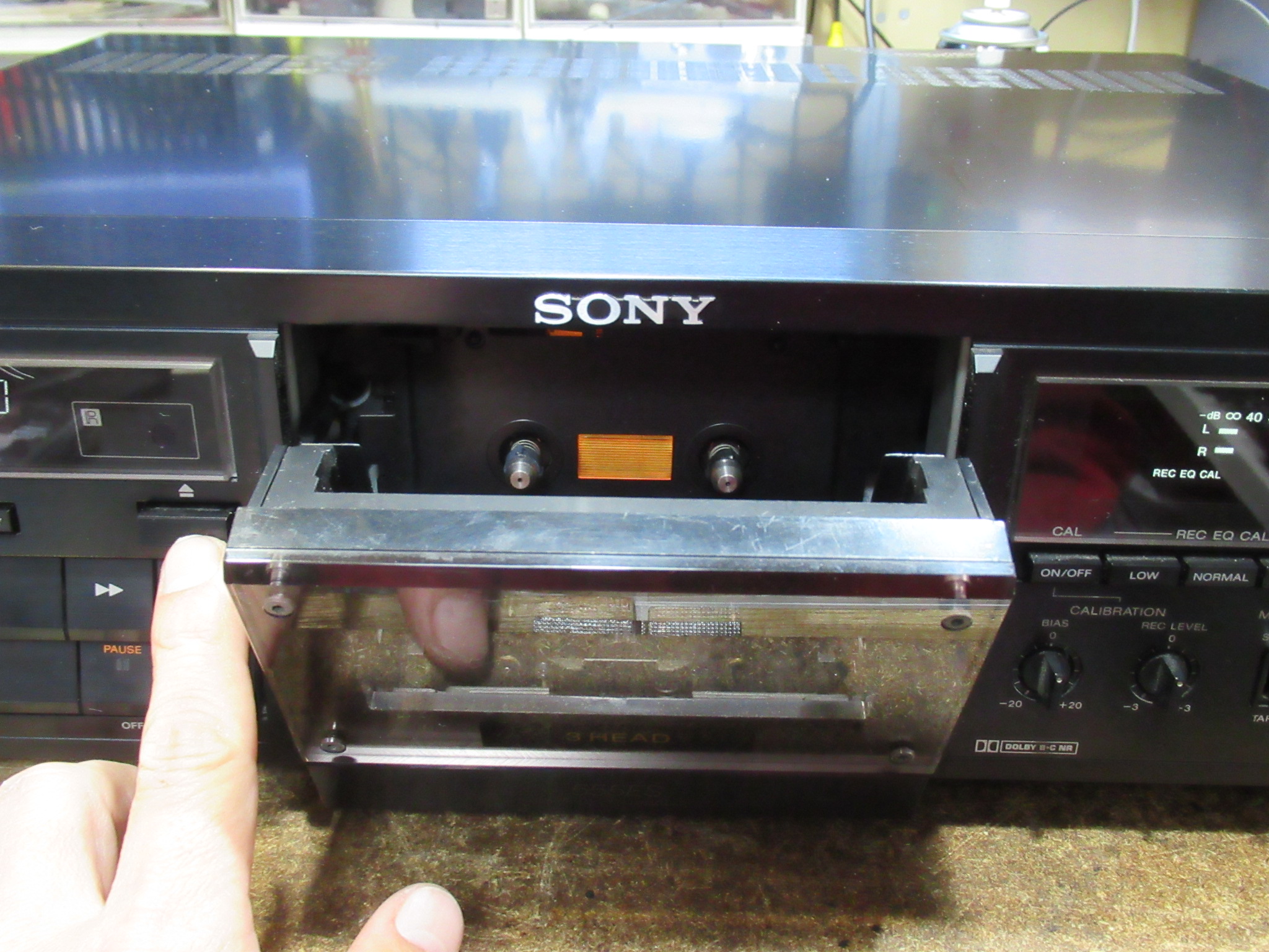SONY TC-K555ESX 走行停止～意外な原因 – Audiolife － Enjoy your