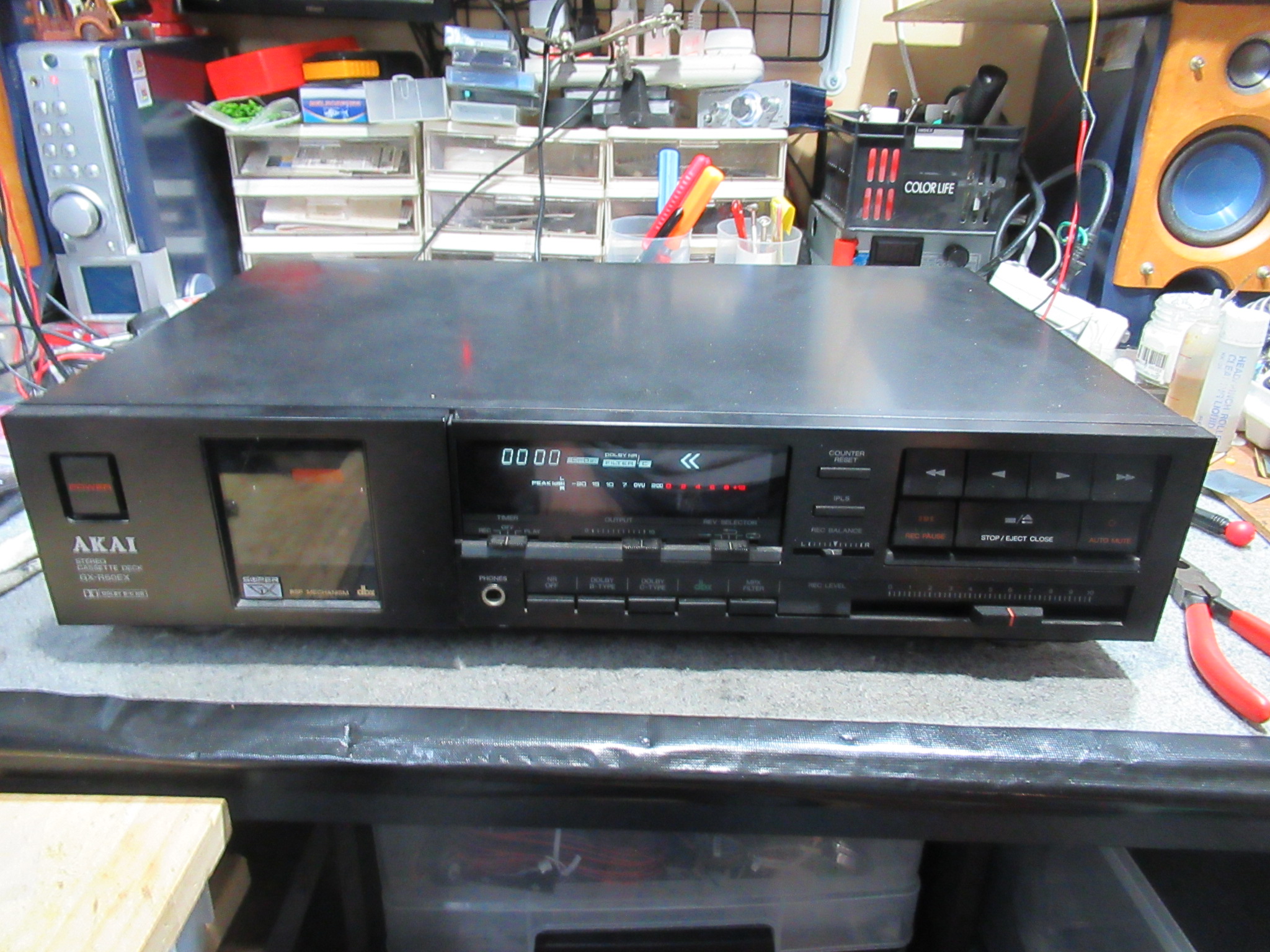 AKAI GX-R60EX キャプスタンモーター交換他 – Audiolife － Enjoy your