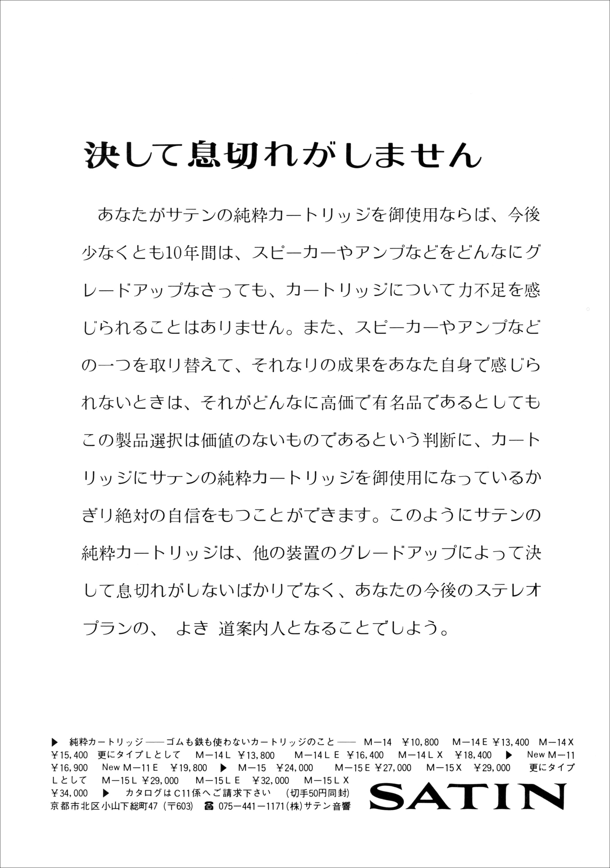 サテン | the re:View (in the past)