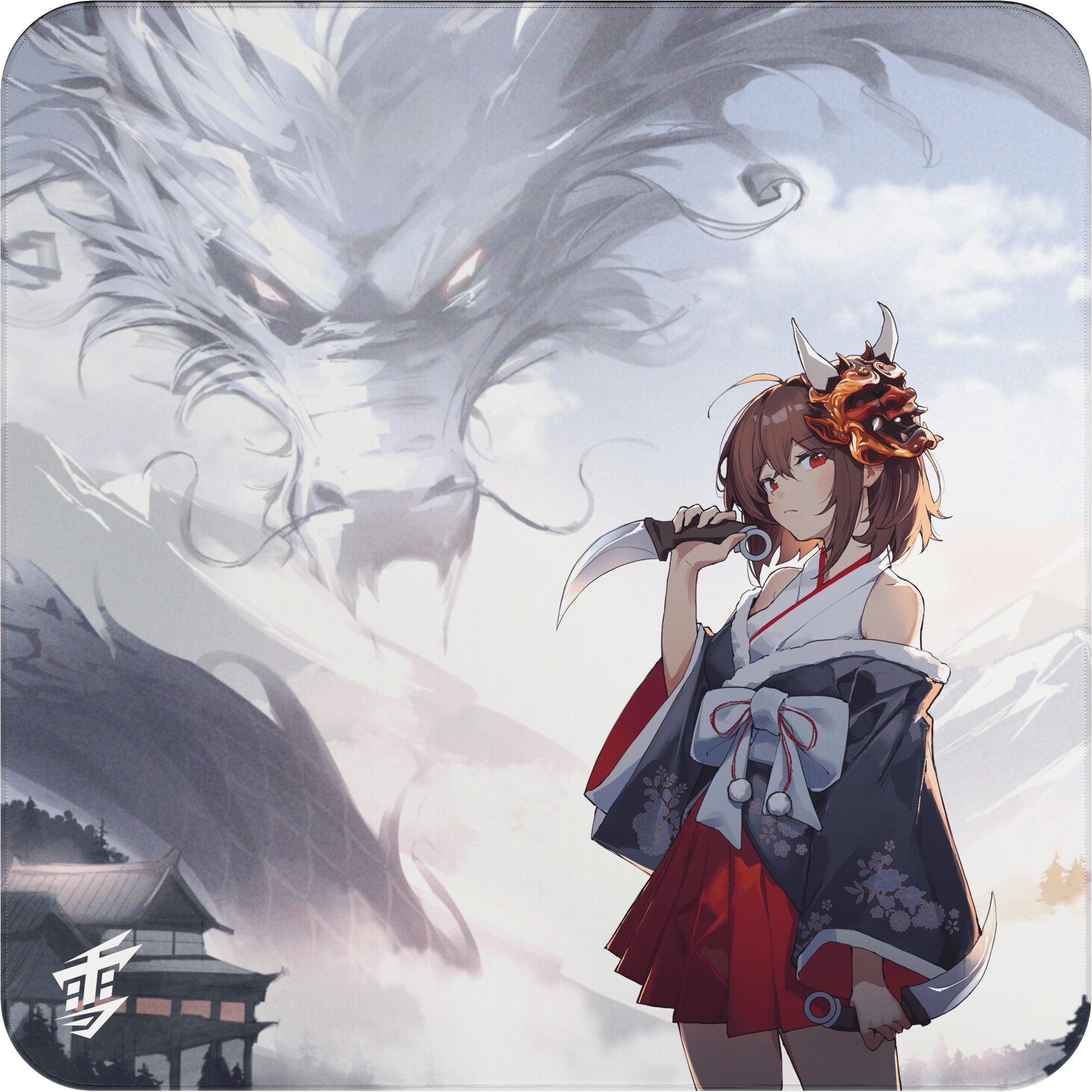 Yuki Aim Oni 2.0 Cloth Mouse Pad - Ausmodshop