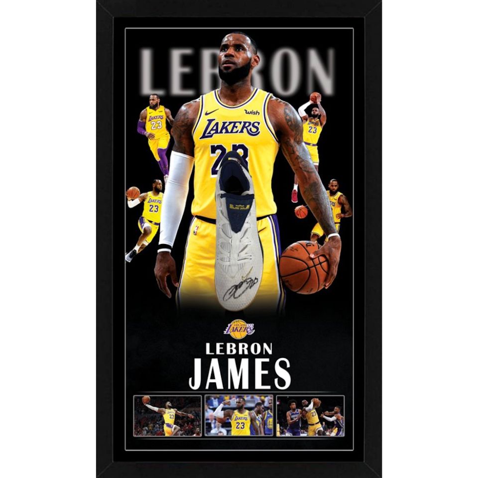 レブロン・ジェームズ【直筆サイン入り】NIKEレブロン16 シューズ